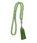 99 Beads Green Islamic Prayer Beads Misbaha Tasbih Muslim Rosary
