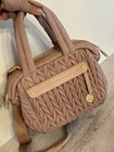 Happ Paige Carryall Diaper Bag In Dusty Rose