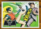 1966 Topps Batman Lot Of 4 Nm Trading Cards Red Black Bat Danger In The Depths