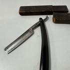 Vintage John Pritzlaff Hardware Co Straight Razor Germany Black W box