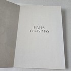 Vintage Christmas Card Cute Squirrel Kissing Snowman s Cheek Under The Mistletoe