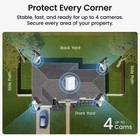 Aosu Solar Security Cameras Outdoor Wireless 4 Cam-kit 2k Color Night Vision