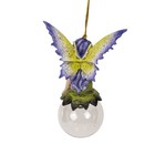 Pt Amy Brown Designer Fairies Dulcibelle Bubble Rider Fairy Ornament