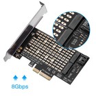 Adapter Card For M 2 Ngff To Desktop Pcie X4 X8 X16 Nvme Sata Ssd Pci Express
