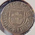1500 s Medieval Silver Coin - German State  Breisach - 2 Vierer  8 Pfennig Mb  4