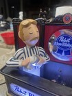 Vintage Pabst Blue Ribbon Beer Light Bar Bartender Bottle Mirror Very Rare