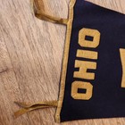 Youngstown Ohio Souvenir Pennant Flag State University College Antique Vtg Felt
