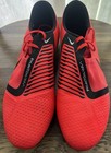 Nike Phantom Venom Pro Fg Soccer Cleats Bright Crimson black Mens Us Size 9 5