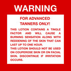 Onyx Ice   Fire Tingle Dark Bronzer Tanning Lotion Fantasy Dragons Inspired Tan