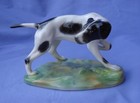 German Shorthaired  Pointer Ginori Italy Hunting Dog 6  Figurine Marked