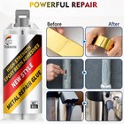 Metal Repair Glue  2 Pack Professional Grade Heavy Duty For Metal  Plastics A   