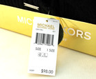 Michael Kors Black   Mk Logo 2 Pc Chunky Cable Knit Hat   Scarf Set Retail  98