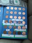 Penny Coin Collection In Books dollars Banknote   Box 200-220 Coins total 300 