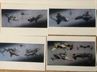 Star Wars Concept Production Art Unused Vehicle Designs A Tri V X T U B Wing Lot