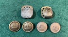 Original Wwi German Crown Tunic Uniform Buttons And Belt Ramp Hook Buttons