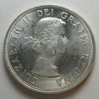 1964 Canada Silver Dollar Coin 80    1216n 