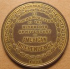 So-called Dollar Hk-22 Au - 1776-1876 - Centennial Of American Independence