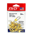 Barrel Swivel With Safety Snap  1 3 5 7 10 12 14 Size 10 Pack