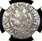 Crusaders  Cilician Armenia  Levon I  1198-1219  Silver Tram  Ngc Au53