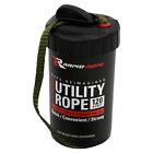 Rapid Rope Canister 120ft Green Flat Tactical Paracord With Dispenser   Cutter