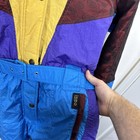 Vintage Ispo Woman L 80s Snowsuit Ski Wear Snowboard Colorful Mint Condition 