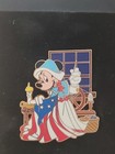 Minnie Disney Shopping Pin Le 250 Patriot Day 2006 Betsy Ross Flag Htf Rare Moc