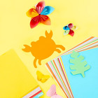 Origami Paper  Pack Of 200 Sheets - 20 Vivid Colors - Double Sided - 6 Inch Squa