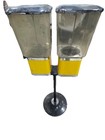 Double Pro Line Gumball Vending Machine W stand- Parts Only