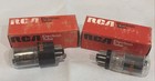 Lot Of 2 Vintage Rca 6dn7 Vacuum Tubes - Untested