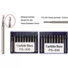 Dental Carbide Burs Tungsten Steel Bur Fg   330 Fg  245 For High Speed Handpiece