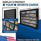 Pennzoni Sports Card Display Case  Holds 50 Ungraded Sports   Playing Cards
