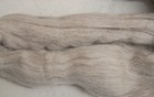 Uk  Gray Polwarth Combed Top Roving Spinning Felting Crafts
