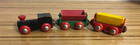 Brio Wooden Train Cars W magnetic Cars   Older Cars With Hooks