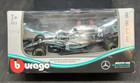 Bburago 1 43 Mercedes Amg Petronas F1 W10 Eq Power lewis Hamilton Diecast In Box