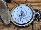 Vintage B o Railroad Capitol Limited Pocket Watch Heavily Engraved Case
