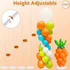 Balloon Stand Kit Set Of 2  7ft Metal Balloon Pillars Stand With Base  Reusab   