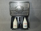 Vtg 1990 Old Spice 2 5oz  2  Men Cologne Set In Metal Box Set Star Cap Old Stock