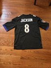 Ravens Lamar Jackson 8 Nwt Jersey Mns Sz M All Patches No Print