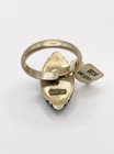 Vintage Navajo Sterling Silver Black Onyx Ring Native American Adjustable