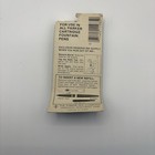 Parker Permanent Black Super Quink Ink Cartridge Refill - Vintage Nos