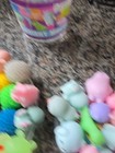 Squishy Mochi 43 Pieces Used Great Condition  Comes With Container 