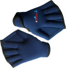 1 Pair Swimming Webbed Gloves Training Gloves Aquatic Fitness Paddles 