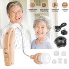 Digital Hearing Aid Severe Loss Rechargeable Invisible Bte Sound Voice Amplifier