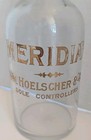 Meridian Wm  Hoelscher   Co Sole Controllers Back Bar Gilded Letters Bottle