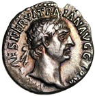 Trajan Ar Denarius  hercules With Club  Good Very Fine Rome 100 Ad