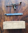 Vintage Starrett No  64 Test Indicator W holder   Wooden Box Machinist Tool Usa