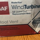 Master Flow Gt12e 12  Galvanized Externally Braced Replacement Turbine Head