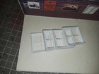 1 24   1 25 Scale Windows 4 Pane G-scale For Garage Dioramas White