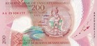 Vanuatu 200 Vatu 2020 New Date P 12b Polymer Unc Aa First Prefix