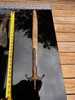 Antique Bronze  Boat Hook Double End Rare Nautical Hardware Display 